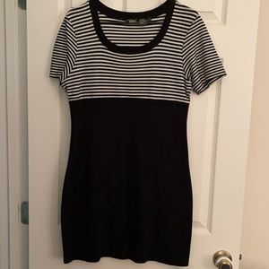 Dress, Black & White.